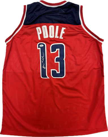 Jordan Poole signed jersey PSA/DNA Washington Wizards Autographed