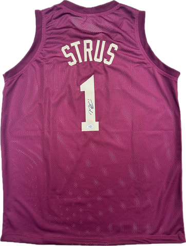 Max Strus signed jersey PSA/DNA Cleveland Cavaliers Autographed