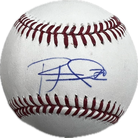 Rhys Hoskins signed baseball PSA/DNA Philadelphia Phillies autographed Brewers