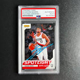 2022-23 Panini Instant #RS-7 Shaedon Sharpe Signed Card 1/965 AUTO PSA Slabbed RC Trail Blazers