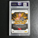 2022 Panini Prizm GOLD #5 The Miz Signed Card AUTO PSA Slabbed WWE