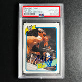 2007 Topps WWE Heritage III #35 The Miz Signed Card AUTO Slabbed WWE