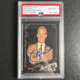 2015 Topps #201 Joe Buck Signed Card BLACK AUTO 10 PSA Slabbed NFL/MLB