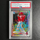 2021 Bowman Chrome #BCP-145 Alexander Ramirez Signed Card Colored Pattern Auto 10 PSA Slabbed Angels