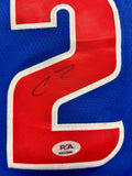 Cade Cunningham signed jersey PSA/DNA Detroit Pistons Autographed