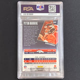 2014 Panini Certified Materials Mirror Red #MPM Peyton Manning Card PSA NM MT 8 Slabbed Broncos