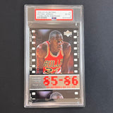 1999 Upper Deck MJ Retires Jumbo-85/86 Timeframe #2 Michael Jordan PSA EX MT 6 Bulls