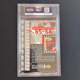 1999 Upper Deck MJ Retires Jumbo-85/86 Timeframe #2 Michael Jordan PSA EX MT 6 Bulls