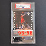 1999 Upper Deck MJ Retires Jumbo-95/96 Timeframe #11 Michael Jordan PSA EX MT 6.5 Bulls