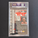 1999 Upper Deck MJ Retires Jumbo-95/96 Timeframe #11 Michael Jordan PSA EX MT 6.5 Bulls