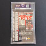 1999 Upper Deck MJ Retires Jumbo-92/93 Time Frame #9 Michael Jordan PSA EX MT 6 Bulls