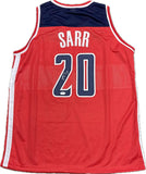 Alex Sarr Signed Jersey PSA/DNA Autographed Washington Wizards