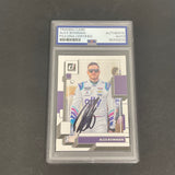 2023 Panini Donruss Racing #51 Alex Bowman Signed Card AUTO PSA/DNA Slabbed Nascar