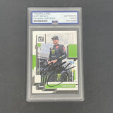 2023 Panini Donruss Racing #66 Kurt Busch Signed Card AUTO PSA Slabbed Nascar