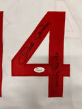 Pete Rose signed jersey JSA Cincinnati Reds Autographed