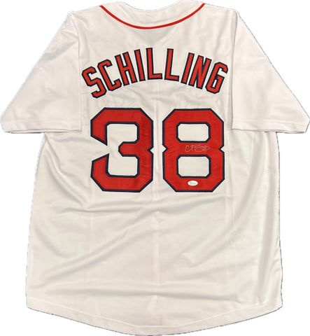 Curt Schilling signed jersey JSA Boston Red Sox Autographed