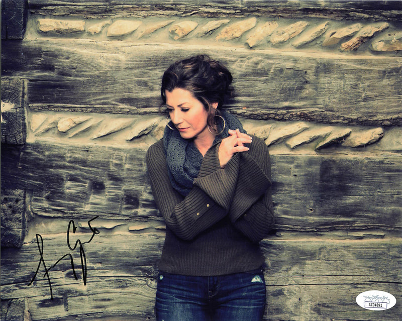 Amy Grant signed 8x10 photo JSA Autographed