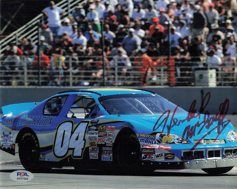 Hershel Mcgriff signed 8x10 photo PSA/DNA Autographed Nascar
