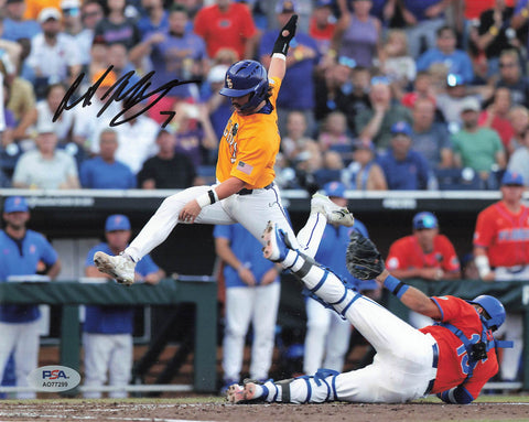 Alex Milazzo signed 8x10 photo PSA/DNA LSU Tigers Autographed