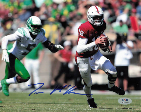 Tanner Mckee Signed 8x10 photo PSA/DNA Stanford Cardinals Autographed