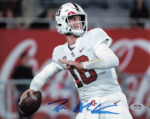 Tanner Mckee Signed 8x10 photo PSA/DNA Stanford Cardinals Autographed