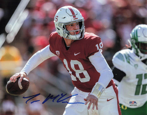 Tanner Mckee Signed 8x10 photo PSA/DNA Stanford Cardinals Autographed