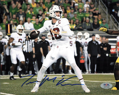 Tanner Mckee Signed 8x10 photo PSA/DNA Stanford Cardinals Autographed