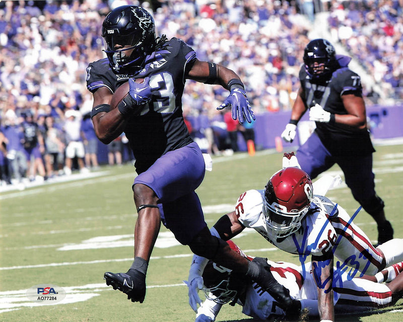 Kendre Miller Signed 8x10 photo PSA/DNA TCU Horned Frogs Autographed