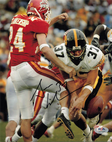 Sean Considine signed 8x10 photo PSA/DNA Iowa Hawkeyes Autographed