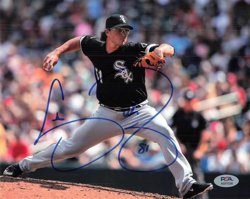 CARSON FULMER signed 8x10 photo Chicago White Sox PSA/DNA Autographed