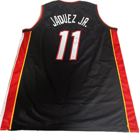 Jaime Jaquez Jr. Signed Jersey PSA/DNA Miami Heat Autographed