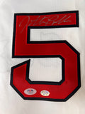 Jonathan Papelbon signed jersey PSA Boston Red Sox Autographed