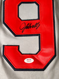 John Smoltz signed jersey PSA/DNA Boston Red Sox Autographed