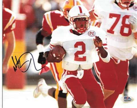 MICKEY JOSEPH signed 8x10 photo PSA/DNA Nebraska Cornhuskers Autographed