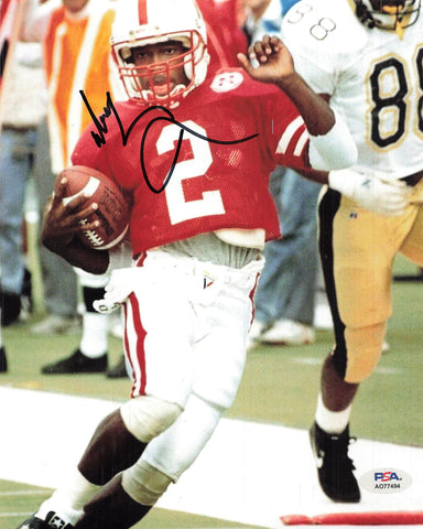 MICKEY JOSEPH signed 8x10 photo PSA/DNA Nebraska Cornhuskers Autographed