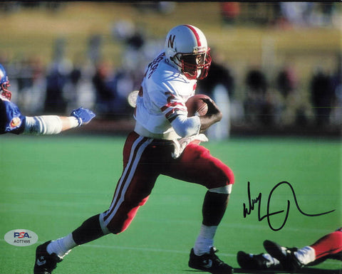 MICKEY JOSEPH signed 8x10 photo PSA/DNA Nebraska Cornhuskers Autographed