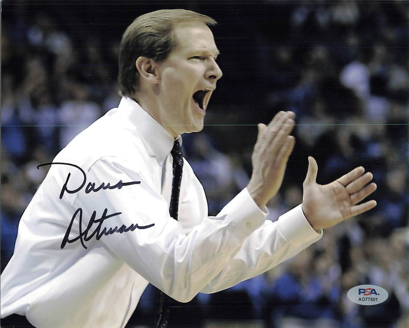 Dana Altman signed 8x10 photo PSA/DNA Oregon Autographed