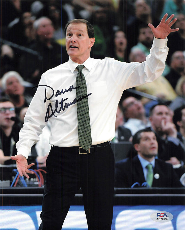 Dana Altman signed 8x10 photo PSA/DNA Oregon Autographed