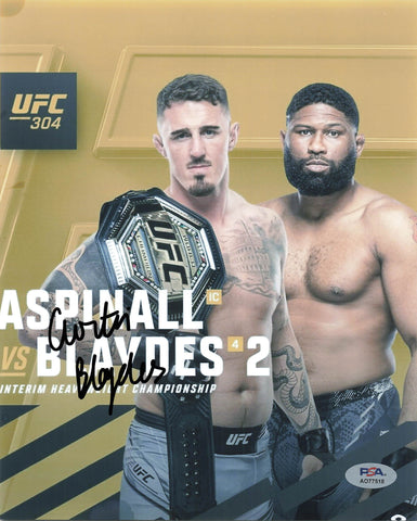 Curtis Blaydes signed 8x10 photo PSA/DNA Autographed UFC