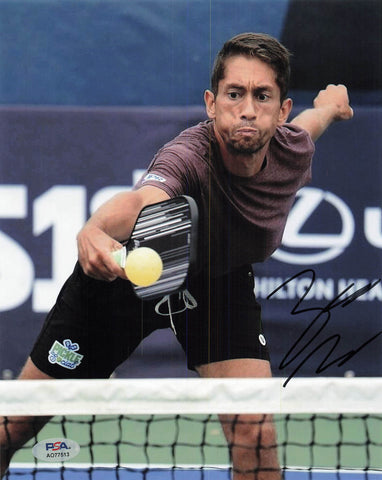 Zane Navratil signed 8x10 photo PSA/DNA Autographed Pickleball