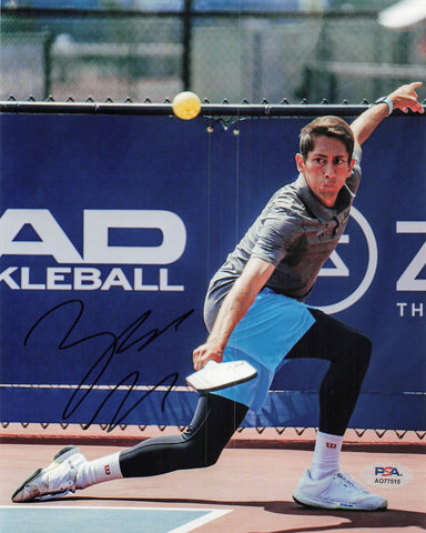 Zane Navratil signed 8x10 photo PSA/DNA Autographed Tennis