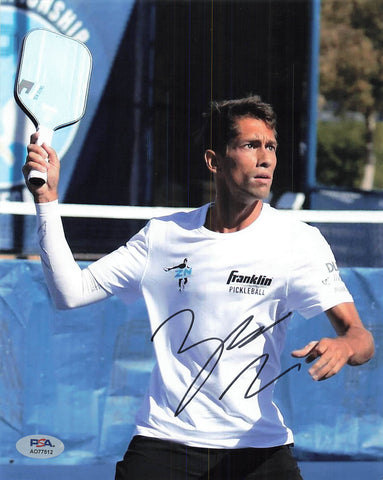 Zane Navratil signed 8x10 photo PSA/DNA Autographed Pickleball