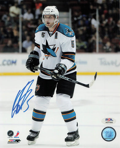 Colin White signed 8x10 photo PSA/DNA San Jose Sharks Autographed