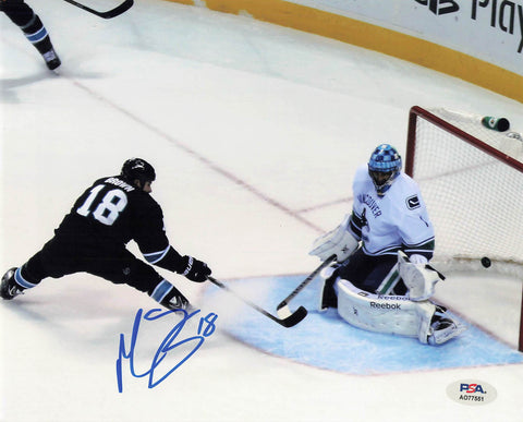 Mike Brown signed 8x10 photo PSA/DNA San Jose Sharks Autographed