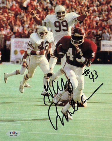 Gary Anderson signed 8x10 photo PSA/DNA Football Autographed