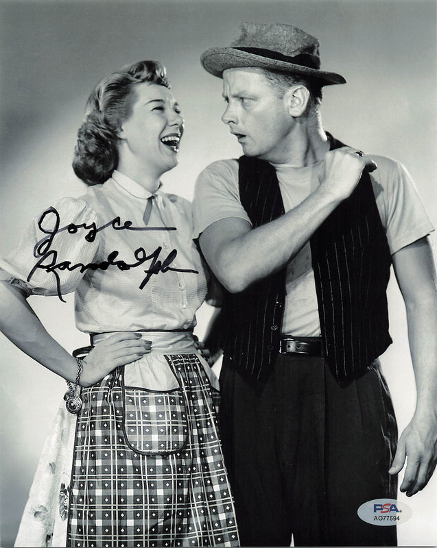 Joyce Randolph signed 8x10 photo PSA/DNA Autographed Actress