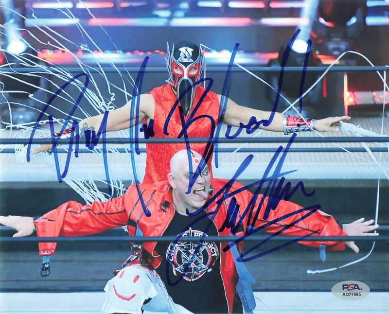 Luther signed 8x10 photo PSA/DNA WWE Autographed