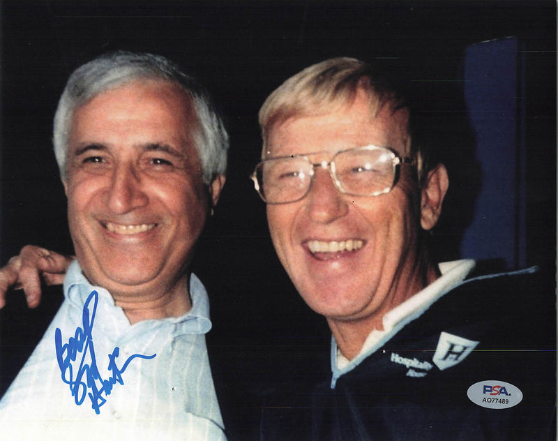 SID HARTMAN signed 8x10 photo PSA/DNA Autographed American Sports Writer