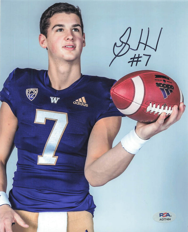 Sam Huard signed 8x10 photo PSA/DNA Autographed Washington