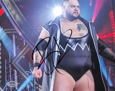 Bronson Reed signed 8x10 photo PSA/DNA WWE Autographed